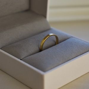 14 kt Gold Supra Midi Ring (size 4.5)